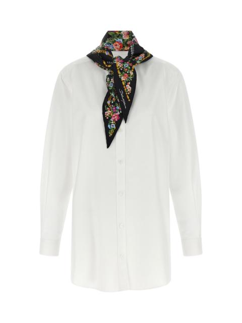 Dolce & Gabbana Shirt With Scarf