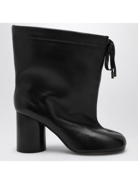 Maison Margiela Black Tabi Boot With Drawstring Women