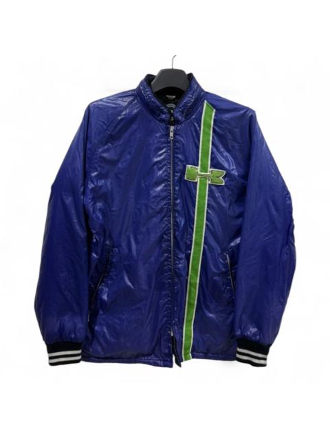 Other Designers Japanese Brand - VTG KAWASAKI Light Puffer Racing Jacket