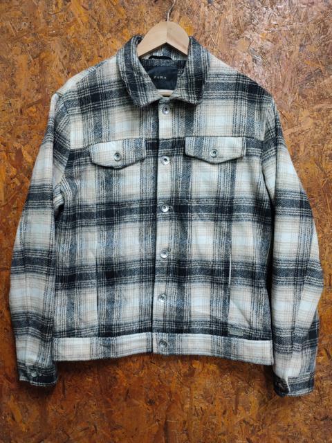 Other Designers Zara - Zara Flannel Wool Button Ups