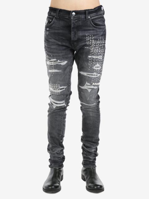 AMIRI AMIRI Men Boro Repaired Jean