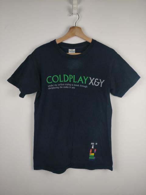Other Designers Vintage - Steal 💥 Vintage Y2K Coldplay T Shirt Tee Sunfaded