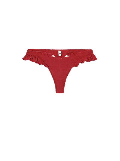 Cou Cou The Butterfly Thong Cherry Red
