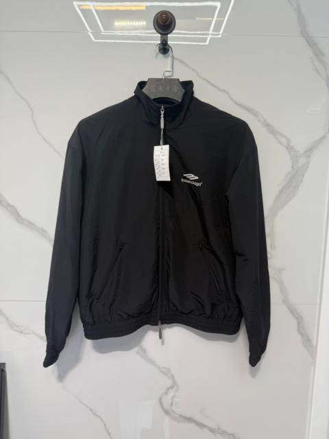 BALENCIAGA Balenciaga Black SS22 Logo Jacket