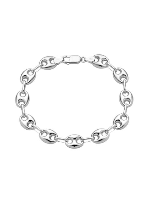 STONE AND STRAND Puffed Maritime Silver Bracelet