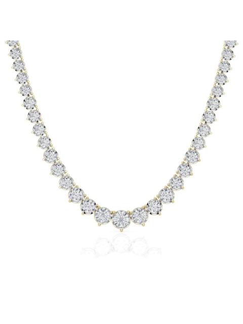 Other Designers Brilliant Diamond Miracle plate Riviera neckalce yellow