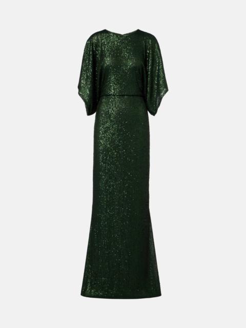 NORMA KAMALI Obie sequined gown