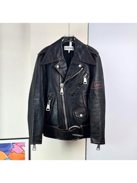 Loewe Loewe black leather jacket