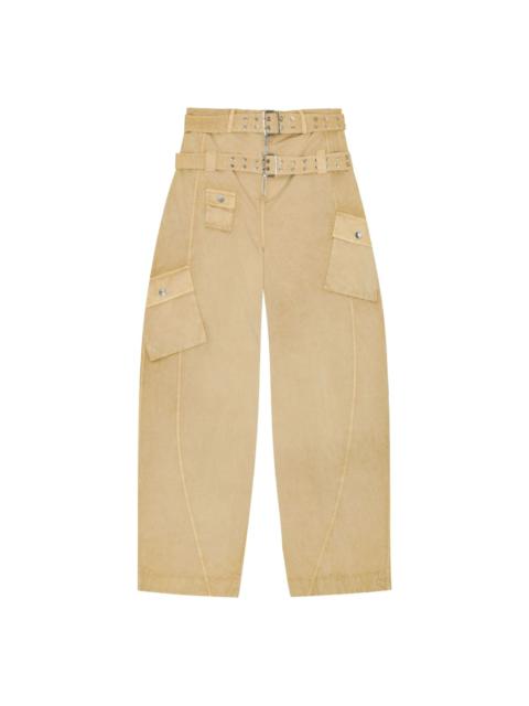 GANNI cargo-pocket trousers