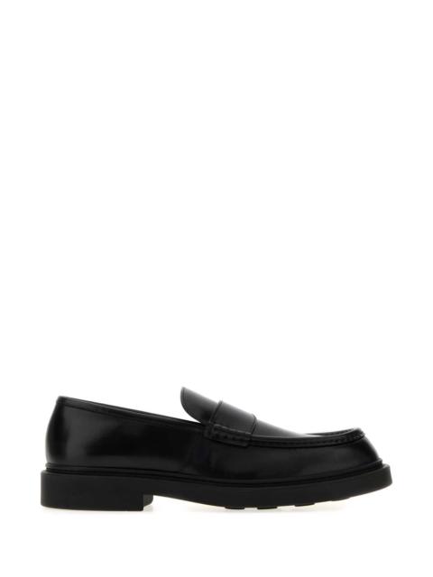 Jil Sander Jil Sander Men Black Leather Loafers