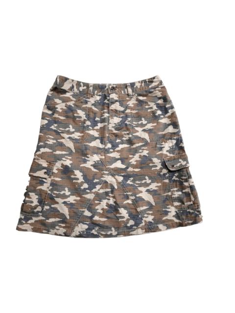 Other Designers Other - Eastboy Camo Multipocket Mini Skirt