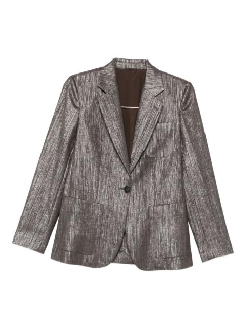 Brunello Cucinelli Brunello Cucinelli Women Wool Blend Blazer Jacket