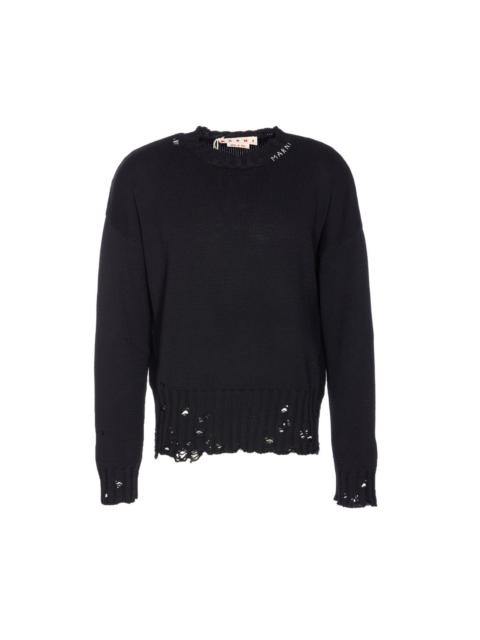 Marni Marni Men Sweater With Marni Symbol Embroidery