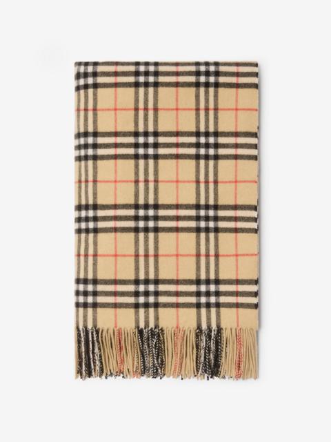 Burberry Check Cashmere Blanket
