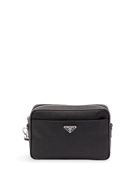 Prada Prada Men Saffiano Leather Shoulder Bag