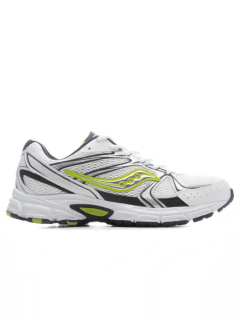 Saucony RIDE MILLENNIUM - WHITE/SILVER/YELLOW