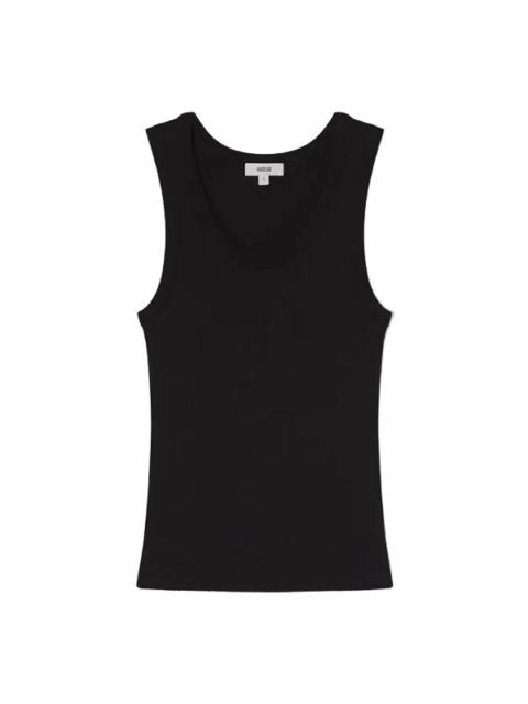 AGOLDE Poppy Tank in Black