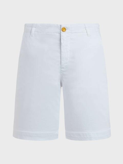 Vilebrequin Men Tencel Satin Bermuda Shorts Solid