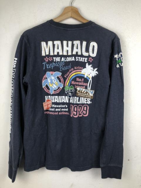 Other Designers Vintage - Mahalo hawaiian airlines shirt