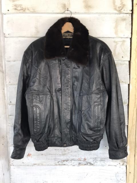 Other Designers Vintage - Vintage Hardy Amies Leather Jacket
