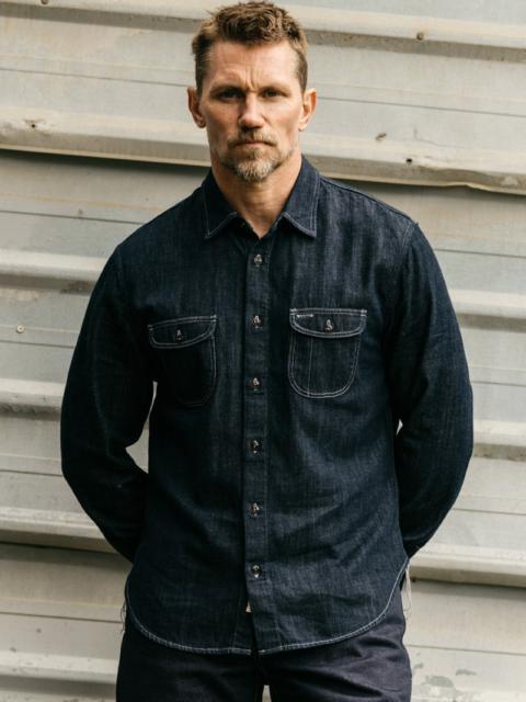 HIROSHI KATO The Brace Shirt - Indigo