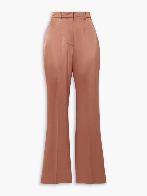 Nanushka Satin flared pants