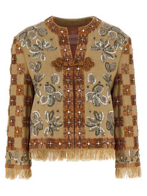 Valentino Garavani Women Blazer Valentino Garavani Ethnic Embroidery