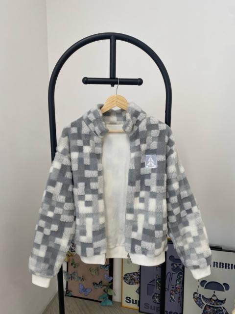 Louis Vuitton LV Louis Vuitton FW24 Color-Block Fleece Jacket