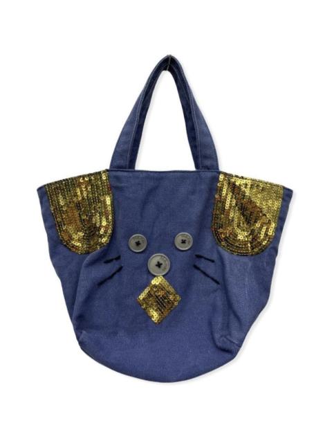 Other Designers CUTENESS❤️ NE-NET Issey Miyake Art Iconic Cat Mini Tote Bag