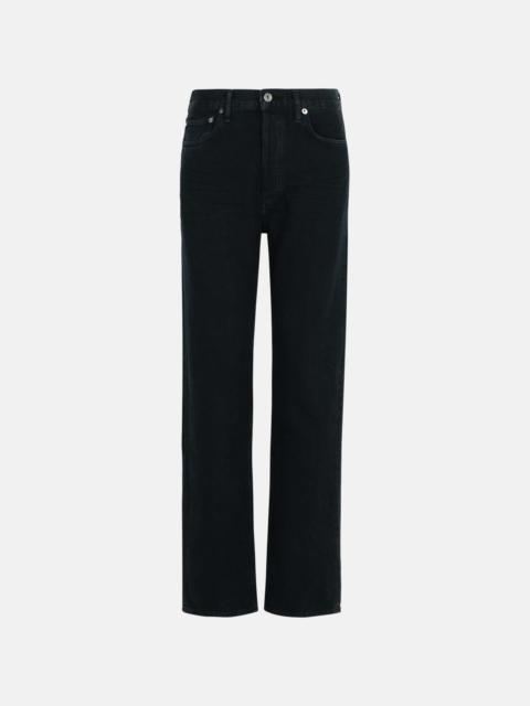 AGOLDE '90'S PINCH' BLACK DENIM JEANS