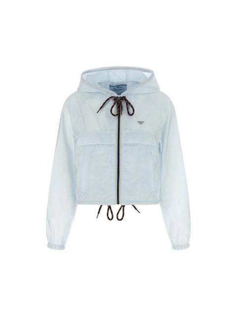 Prada PRADA Light Blue Re-Nylon Jacket New & Authentic (Women's si
