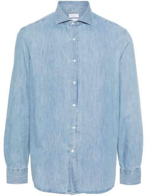Brunello Cucinelli Brunello Cucinelli Denim Shirt