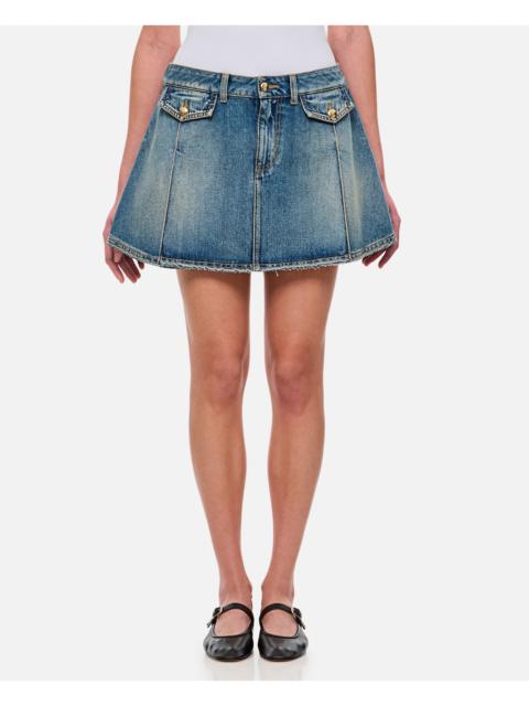 Alexander McQueen Alexander Mcqueen Women Stone Washed Miniskirt
