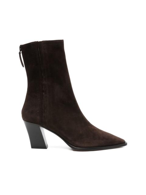 AQUAZZURA 80mm pointed heel boots