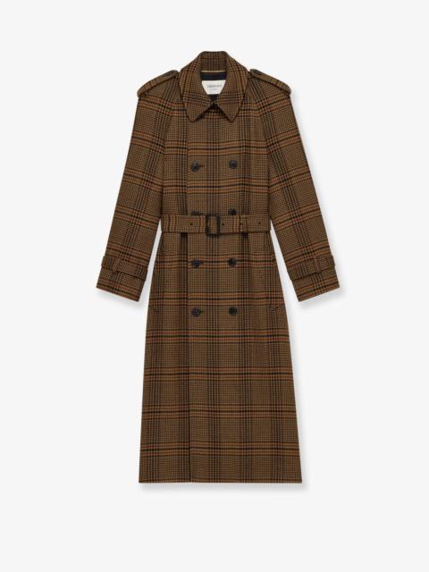 SAINT LAURENT Saint Laurent Wales Prince Coat