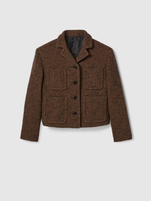 GUCCI Seeded wool jacket
