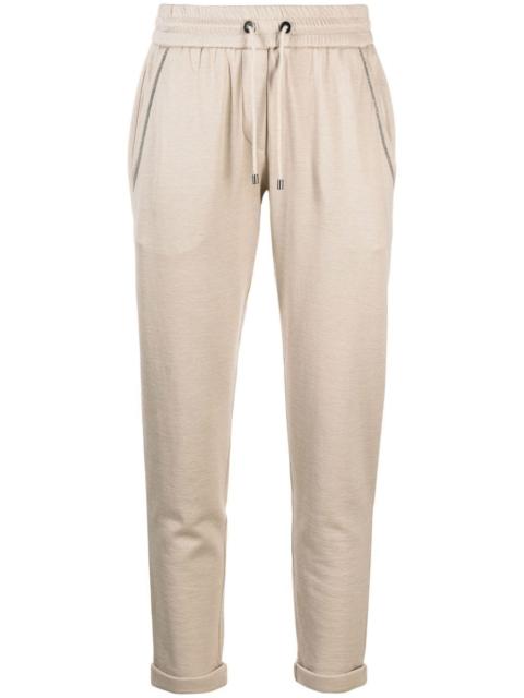 Brunello Cucinelli Brunello Cucinelli Women Cotton And Silk Blend Trousers