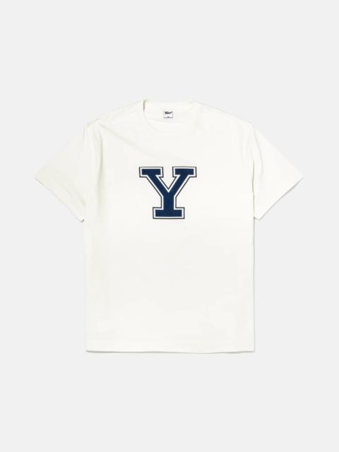 J. PRESS YALE WHITE VARSITY "Y" T-SHIRT