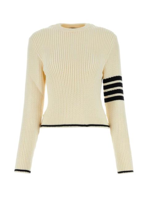 Ivory Wool Sweater
