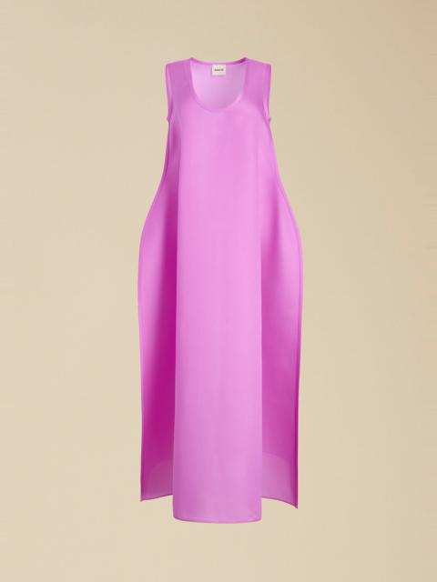 KHAITE The Coli Dress in Orchid
