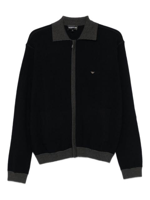 Emporio Armani Sweaters Blue