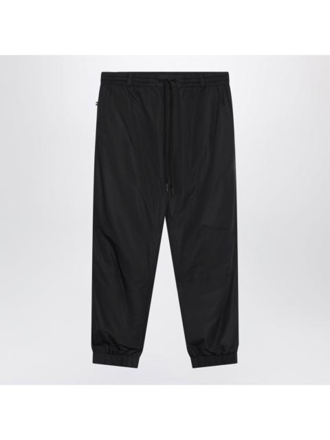 Moncler Grenoble Moncler Grenoble Black Trousers In Technical Fabric Men