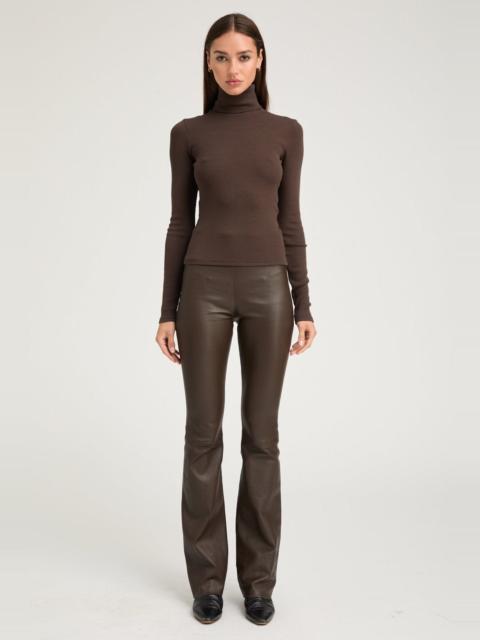 SPRWMN AMERICANO LEATHER MICRO FLARE