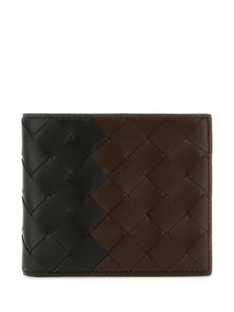 BOTTEGA VENETA Two-Tone Leather Wallet