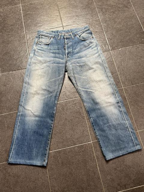 Other Designers Vintage Edwin 505SX Selvedge Distressed Reworked Denim