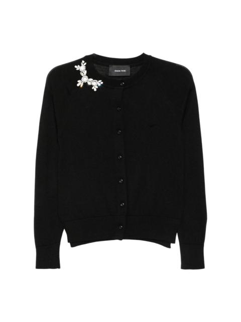 Simone Rocha Classic Long Sleeve Cardigan
