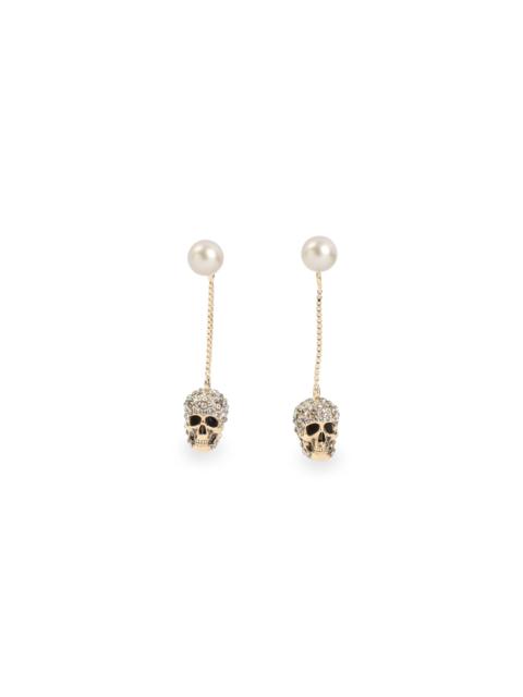 Alexander McQueen Alexander Mcqueen Pave Skull Earrings Women