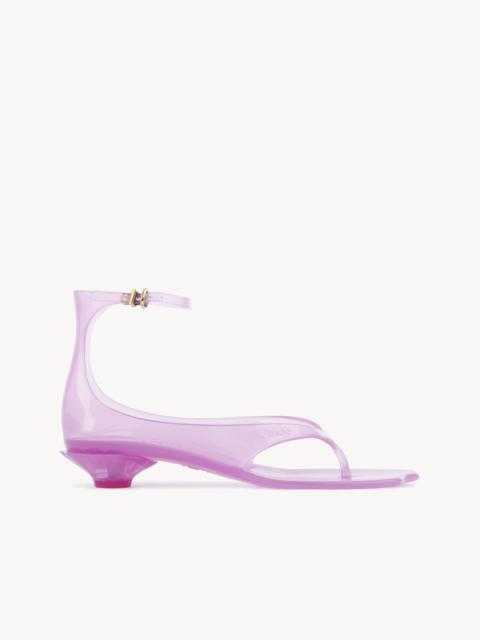 Chloé CHLOÉ JELLY HEELED SANDAL