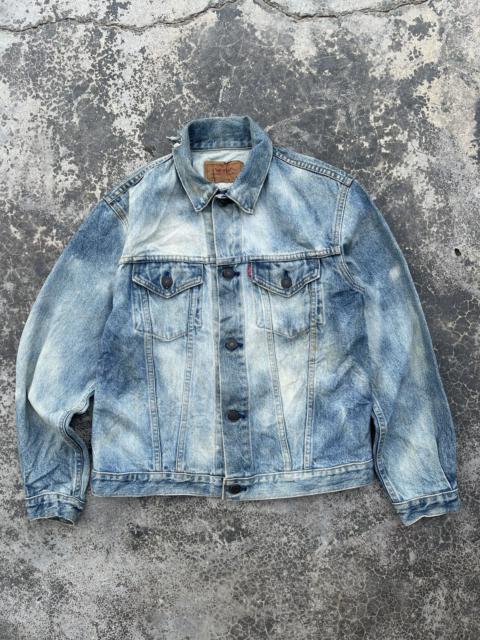 Other Designers Japanese Brand × Levi's Vintage Clothing - 90s Sick Levi’s acid wash trucker Denim Jacket