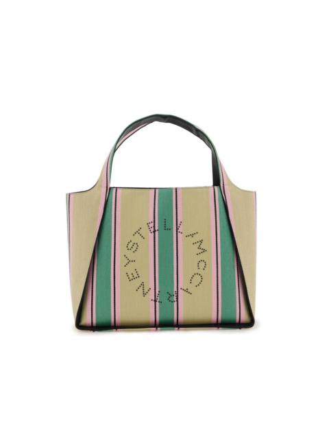 Stella McCartney Stella McCartney Stella Logo Raffia Tote Bag